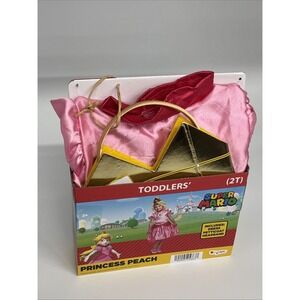 Super Mario Princess Peach Costume Toddlers 2T